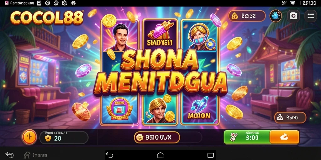 Screenshot gameplay COCOL88 dengan fitur slot yang menarik.