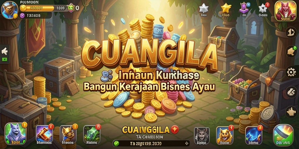 Tampilan gameplay CUANGILA yang menarik dan penuh strategi.