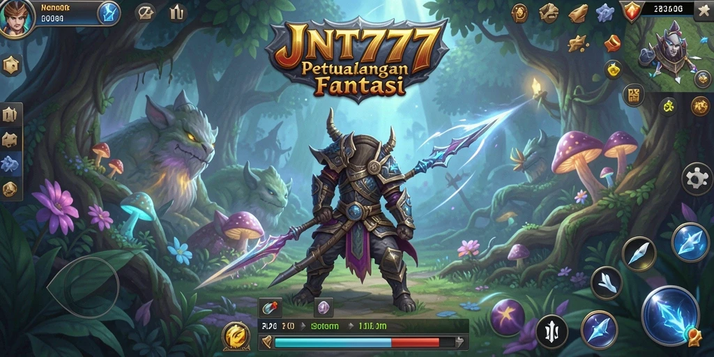 Screenshot JNT777 menampilkan aksi pertarungan seru dengan karakter yang memukau.