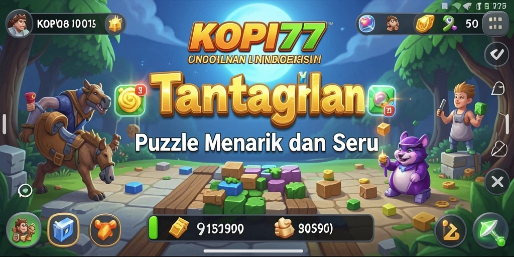 Gameplay seru di KOPI77 dengan tantangan puzzle yang menarik.