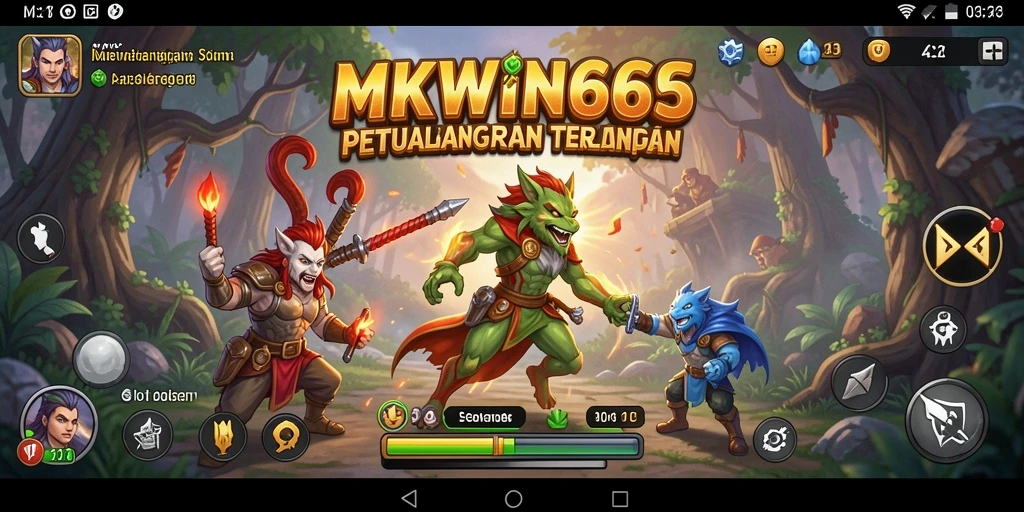 Screenshot gameplay MKWIN666 yang menarik dan penuh aksi.