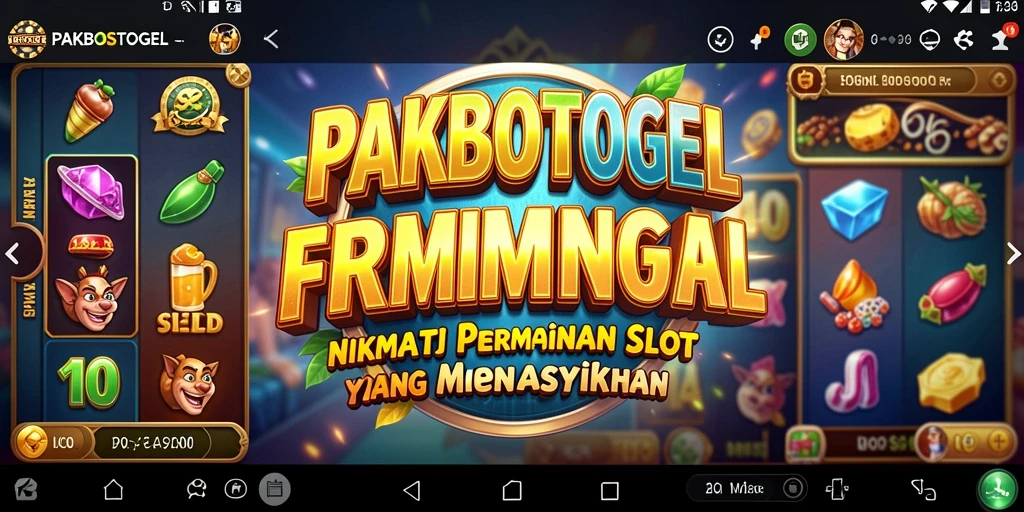 Screenshot permainan <strong>PAKBOSTOGEL</strong> menampilkan pengalaman Slot yang mendebarkan.