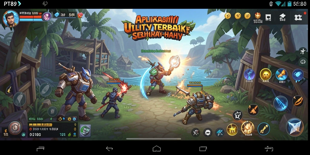 Screenshot PT89 menunjukkan antarmuka pengguna yang sederhana dan fungsional.