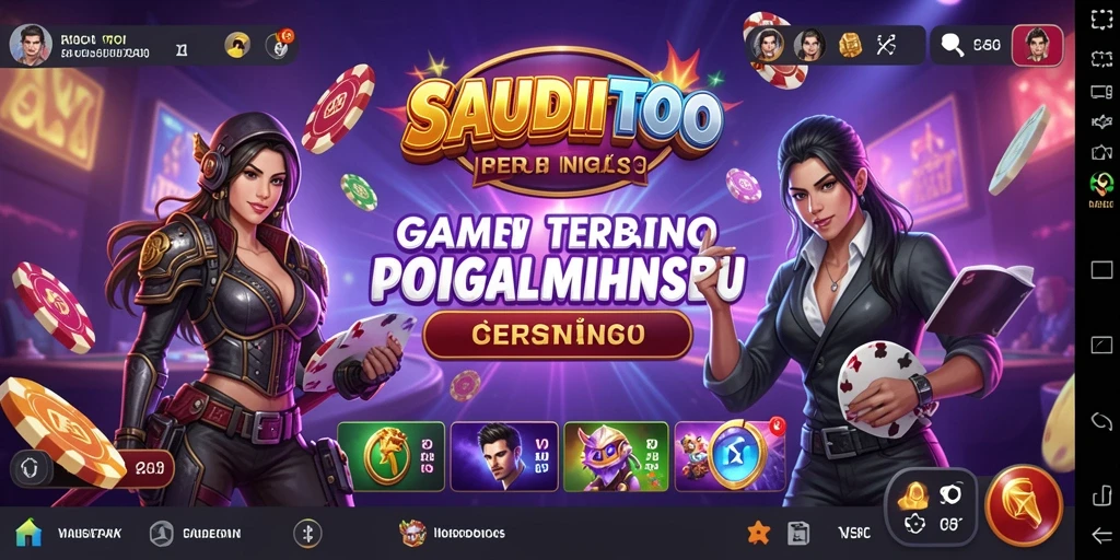 Screenshot gameplay SAUDITOTO menampilkan grafis menakjubkan dan pengalaman Kasino yang menyenangkan.